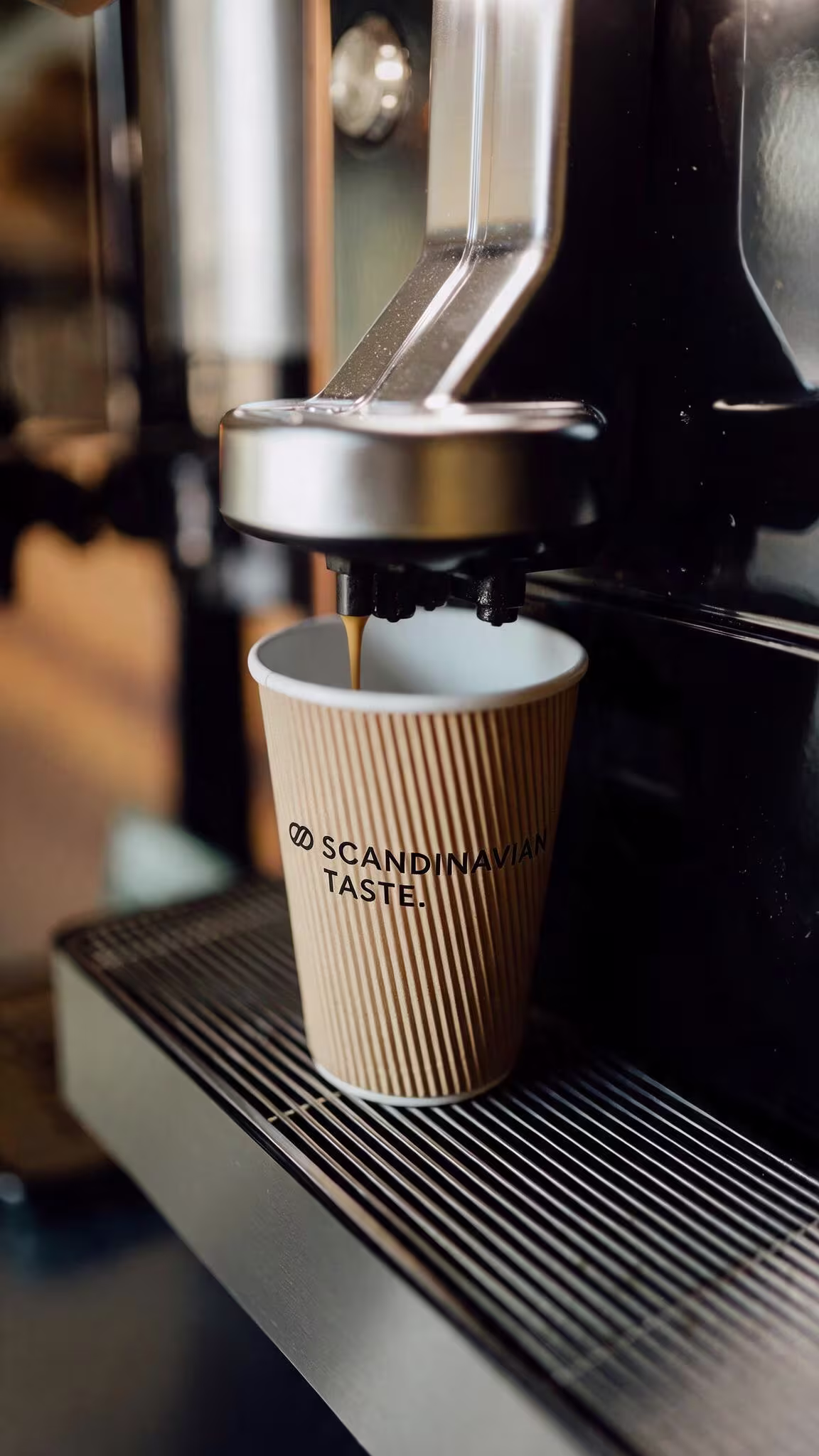 Scandinavian Taste-kopp med kaffe
