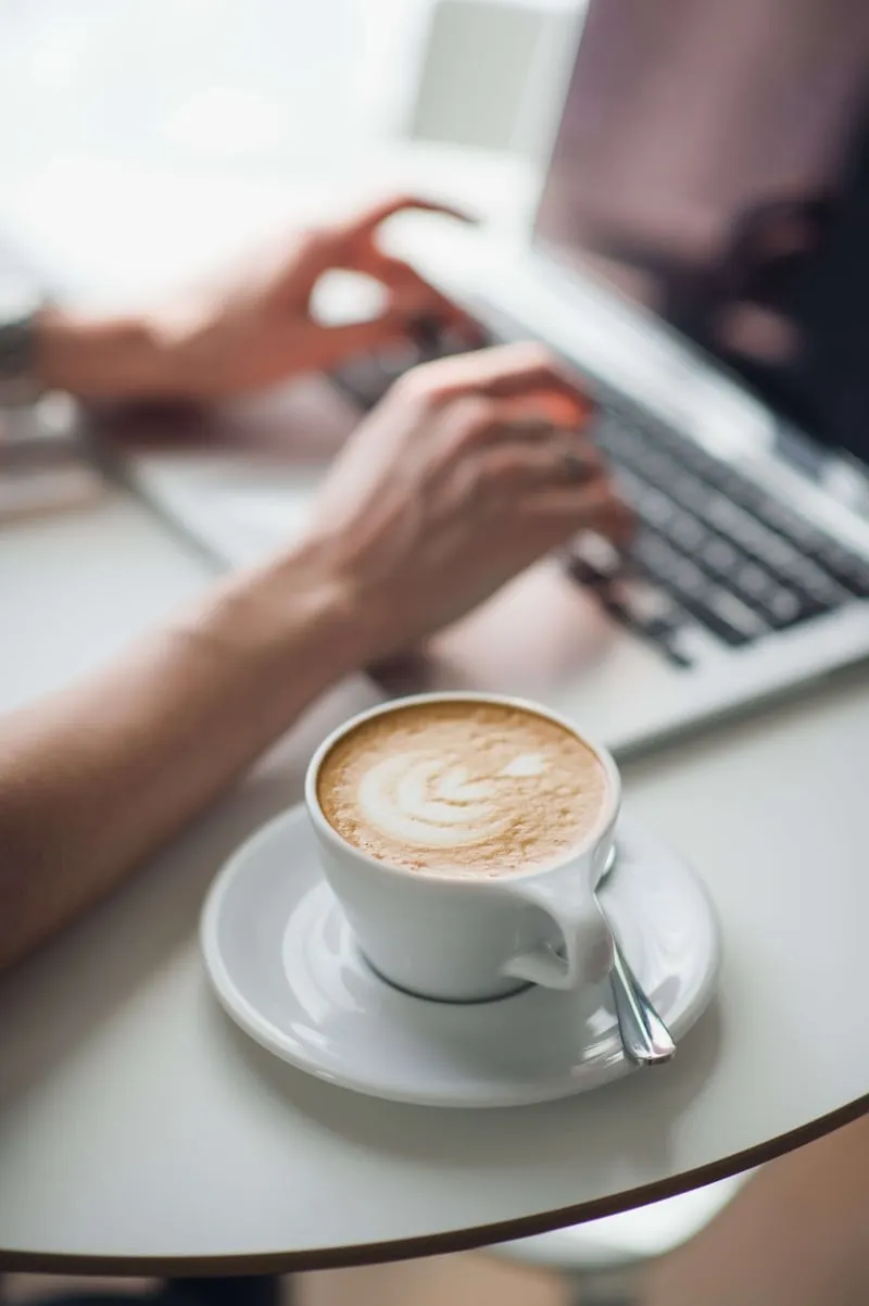 Kaffepause med ny teknologi